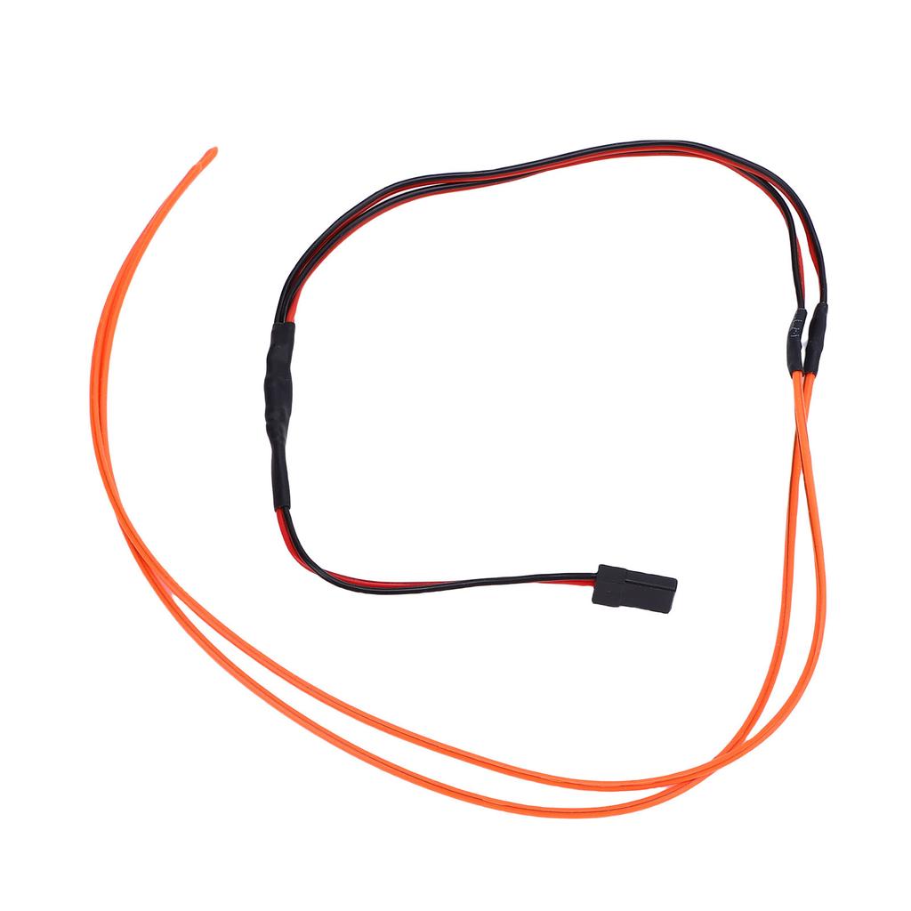 RC Car Decorative Light Strip Fit for SCX24 1 24 1 18 High Simulation Flexible Cuttable for Model Car Red