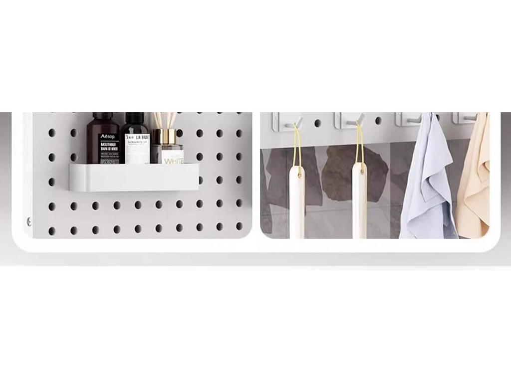 Gas Water Heater Cover & Kitchen Wall-Mounted Storage Shelf