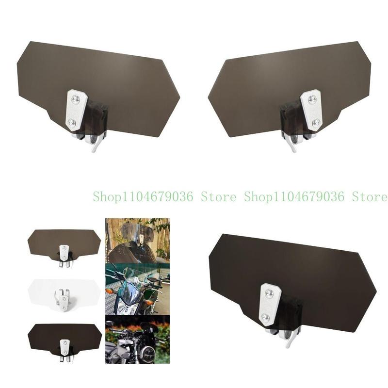652F Motorcycle Windshield Windscreen Extension Wind Deflector for TRK502