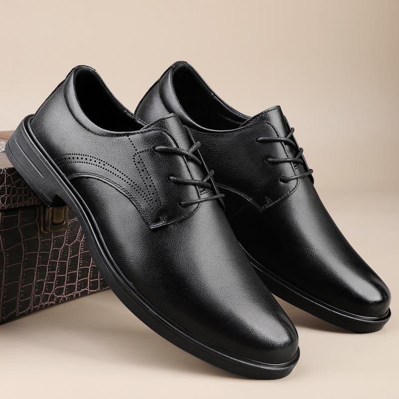 Fashion 2025 New Male Oxford Shoes Leisure Walk Formal Dress Footwear Outdoor Business Shoes Sneakers Genuine Leather Men Casual Shoes