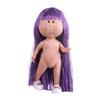 Adorable 24cm Plastic Potato Doll for Kids Creative Play Safe Easy Clean Home Decors Toy for Children Over 3 Years Old