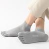 With Separate Fingers Five Finger Socks Thin Cotton Toe Socks Low Cut Ankle Sports Socks  Summer
