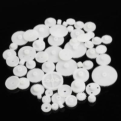 New 58 Styles Reduction Gear Bag Toothed Wheels WSFS Gears Plastic All Module 0.5 Robot Parts DIY Motor Gear Accessories