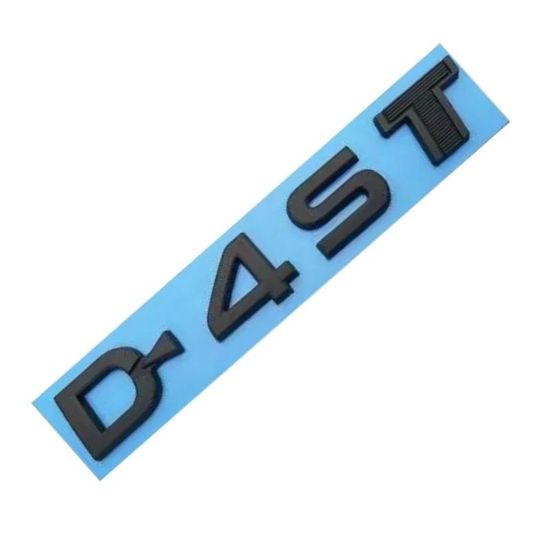 

D-4ST Logo Car Rear Trunk Emblem Sticker for Toyota Tacoma 4Runner Tundra Rav4 Highlander Auto Body Badge Exterior Accessories чёрный