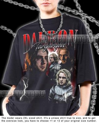 Daeron Targaryen Shirt 90s Retro Fan Tee, Unisex Movie T-Shirt, Bootleg Vintage Style KUS18