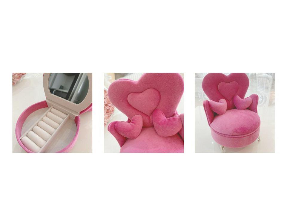 European Style Barbie Doll Jewelry Storage Box for Earrings, Necklaces, and Bracelets