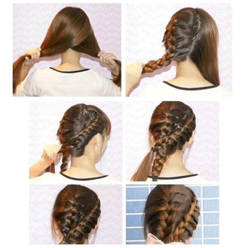 Fashionable Hair Products Portable French Braid Tool Centipede Braided Plastic Hair Curler Multifu Hairdressing Styling Tools