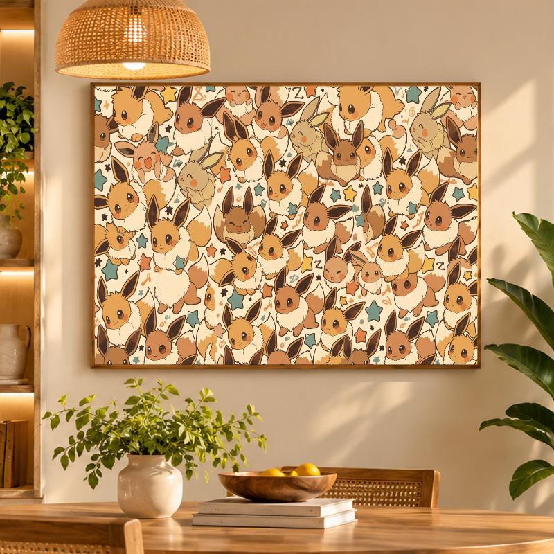 5D Diamond Painting Eevee DIY Full Drill Diamond Art Kit Home Decoration