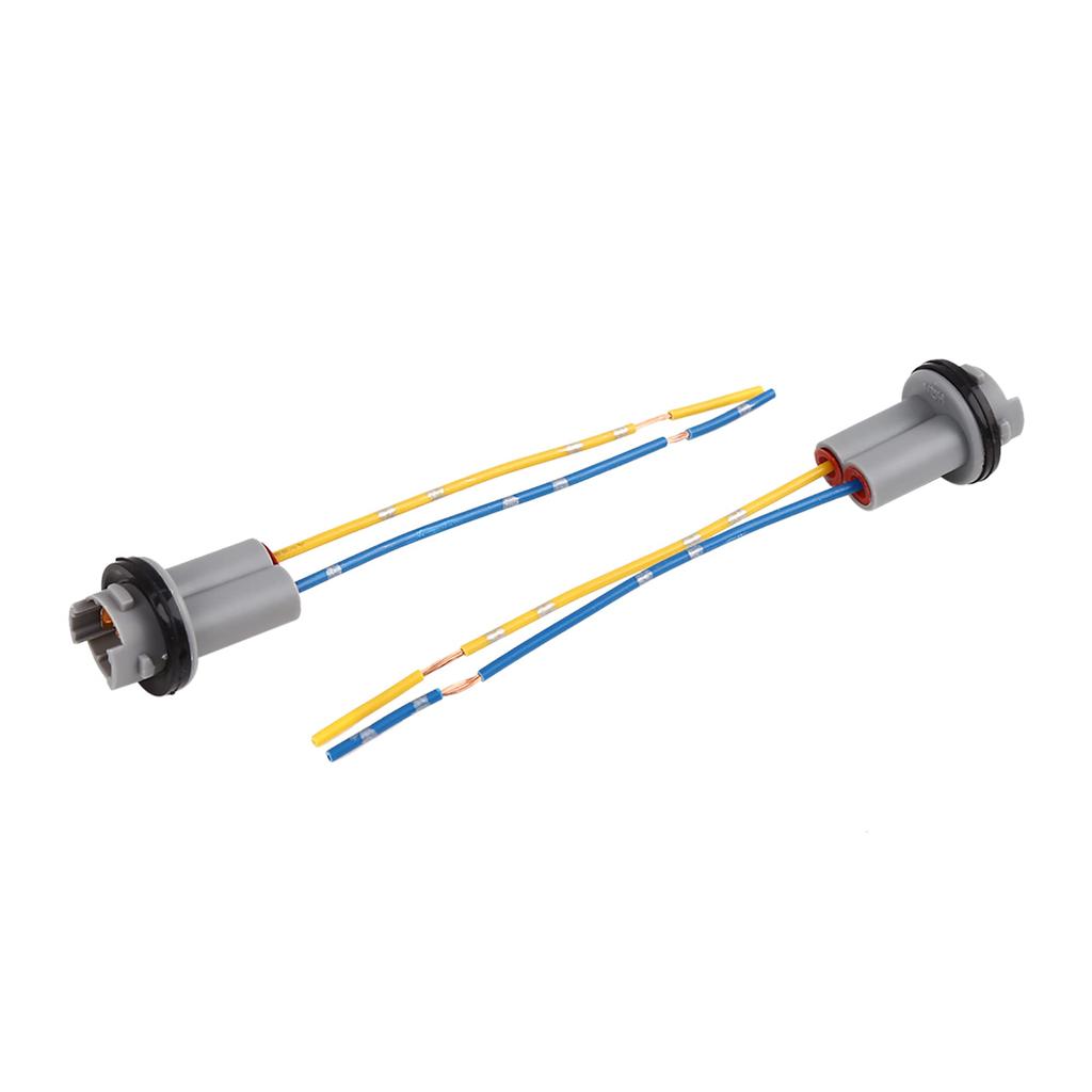 uxcell Light Socket DC T10 Car Adapter Light Bulb Wire Wire Bundle Extension Connector Pack of 4