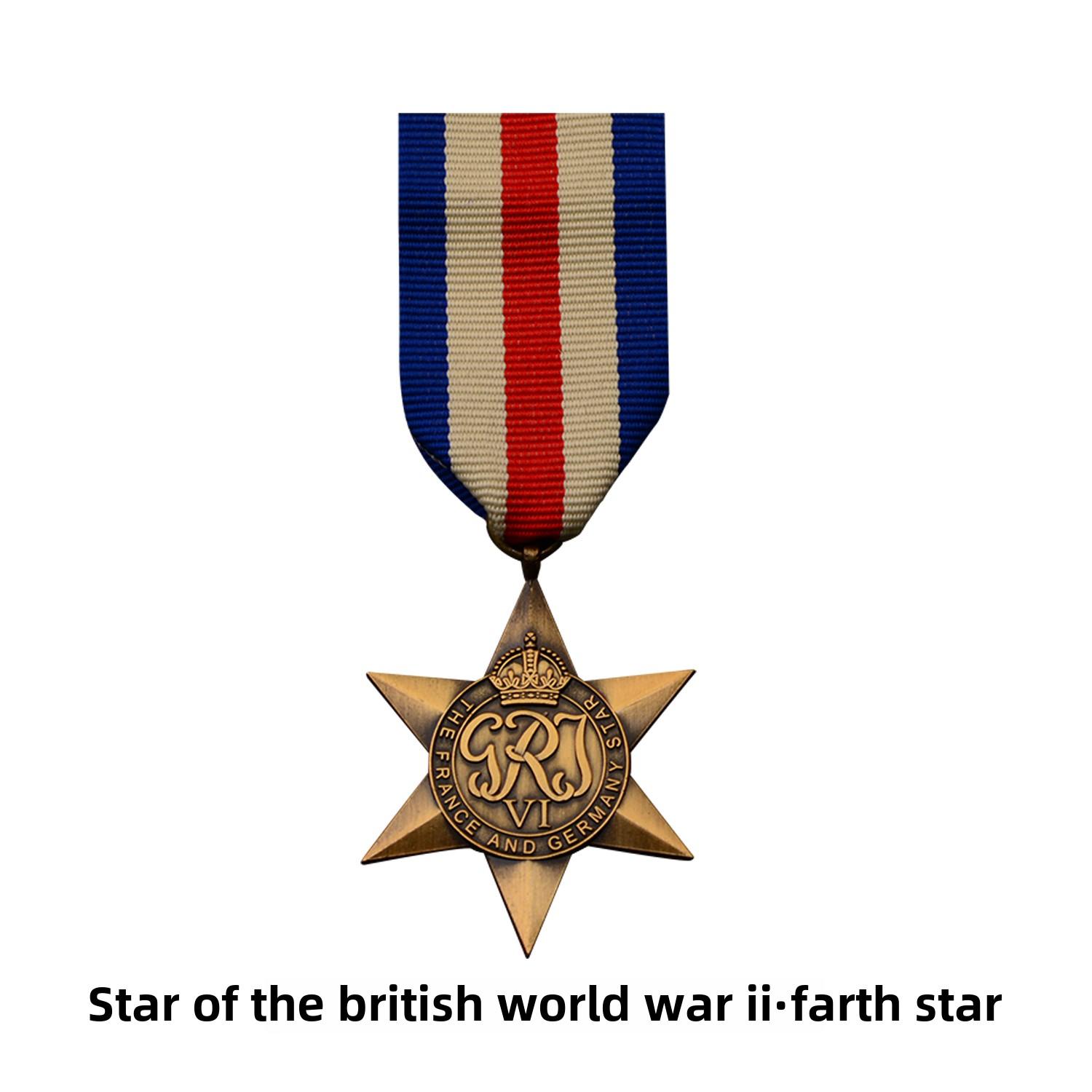 

Відтворення східного маршруту Друга британська станція 1939-1945 рр. Орден Італії Африканська франко-німецька медаль «Зірка»