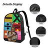 Ed Sheeran Loop Tour 2026 Kids Backpack Lunch Box Pencil Boxes for Boys Girls Backpacks Large Capacity Schoolbag Bookbag Set