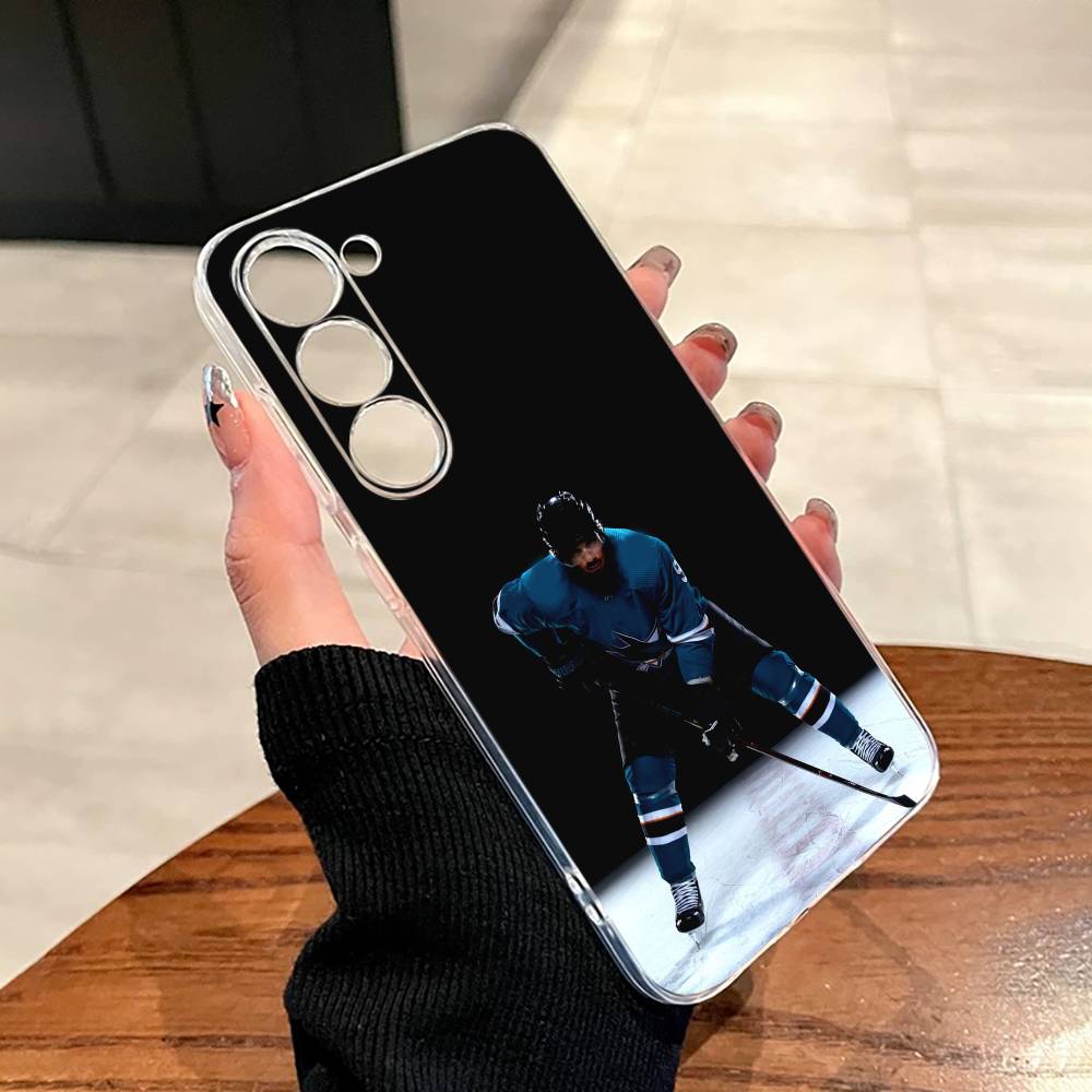 E-San Jose Sharks Phone Case For SamsungA10,12,20,21S,30,31,40,50,51,52,70,71 Transparent Cover