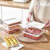 Food-Grade Refrigerator & Freezer Organizer: Microwaveable Fresh-Keeping Meat Storage Box