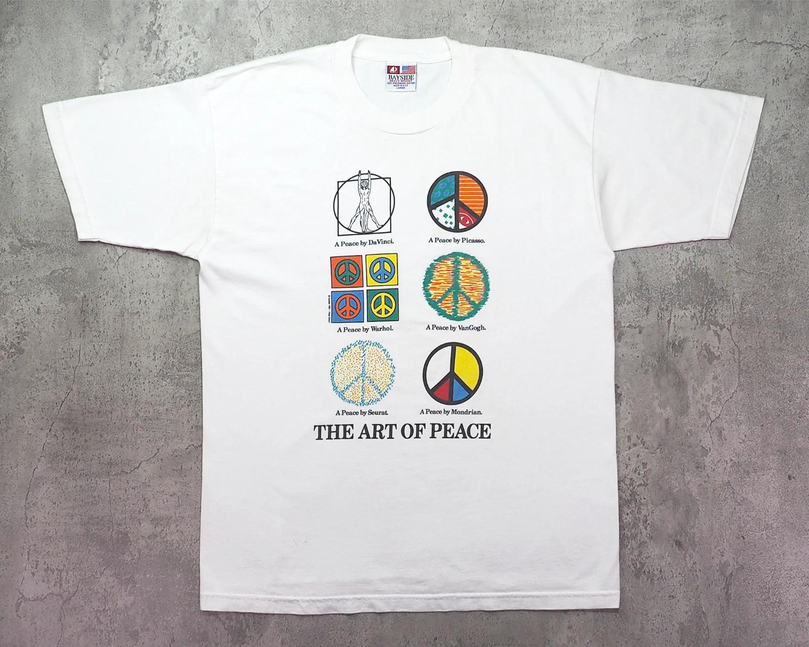 

Vintage 1990s The Art Of Piece Graphic Shirt Size L 4XL