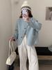 2026 A/W Blogger-Inspired Double-Sided Cashmere Coat: Women's Korean-Style Loose Woolen Jacket