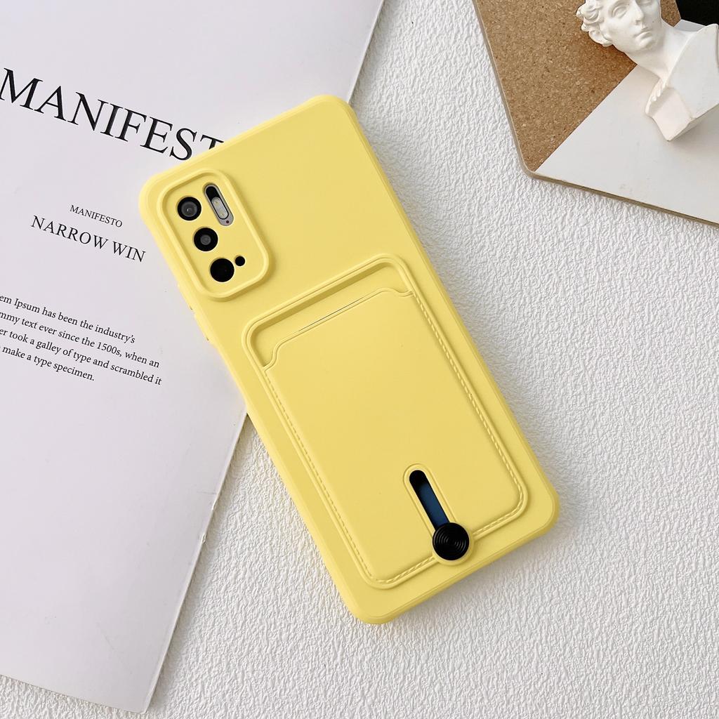 Redmi K40PRO Card Mobile Phone Case Card Case POCO M3 Card Silicone Case NOTE9PRO Suitable for MI10T