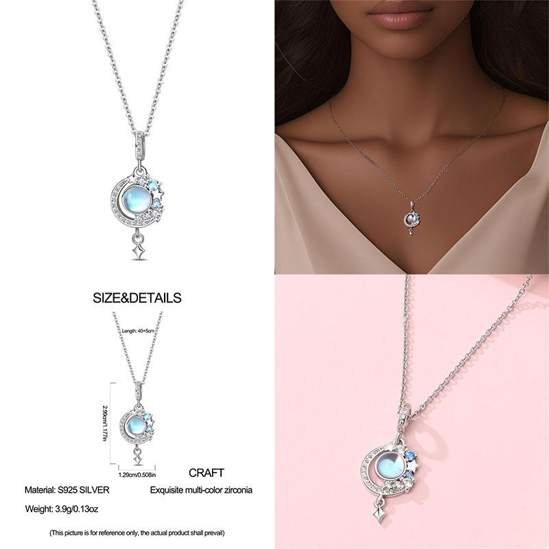 New Original 100% 925 Silver Firefly & Cross Guardian Pendant Women's Necklace Elegant Anniversary Birthday Gift