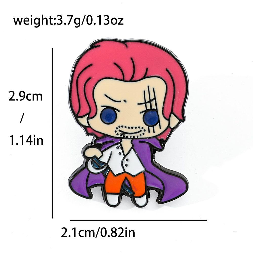 Cool Anime Pins Badge Brooch Jacket On Pins Badges For Clothing DIY Jacket Decoration Lapel Pins Jewelry Accessories Friend Gift