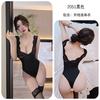 Sexy lingerie sexy lace stitching tight onesie hot seduction passion suit women