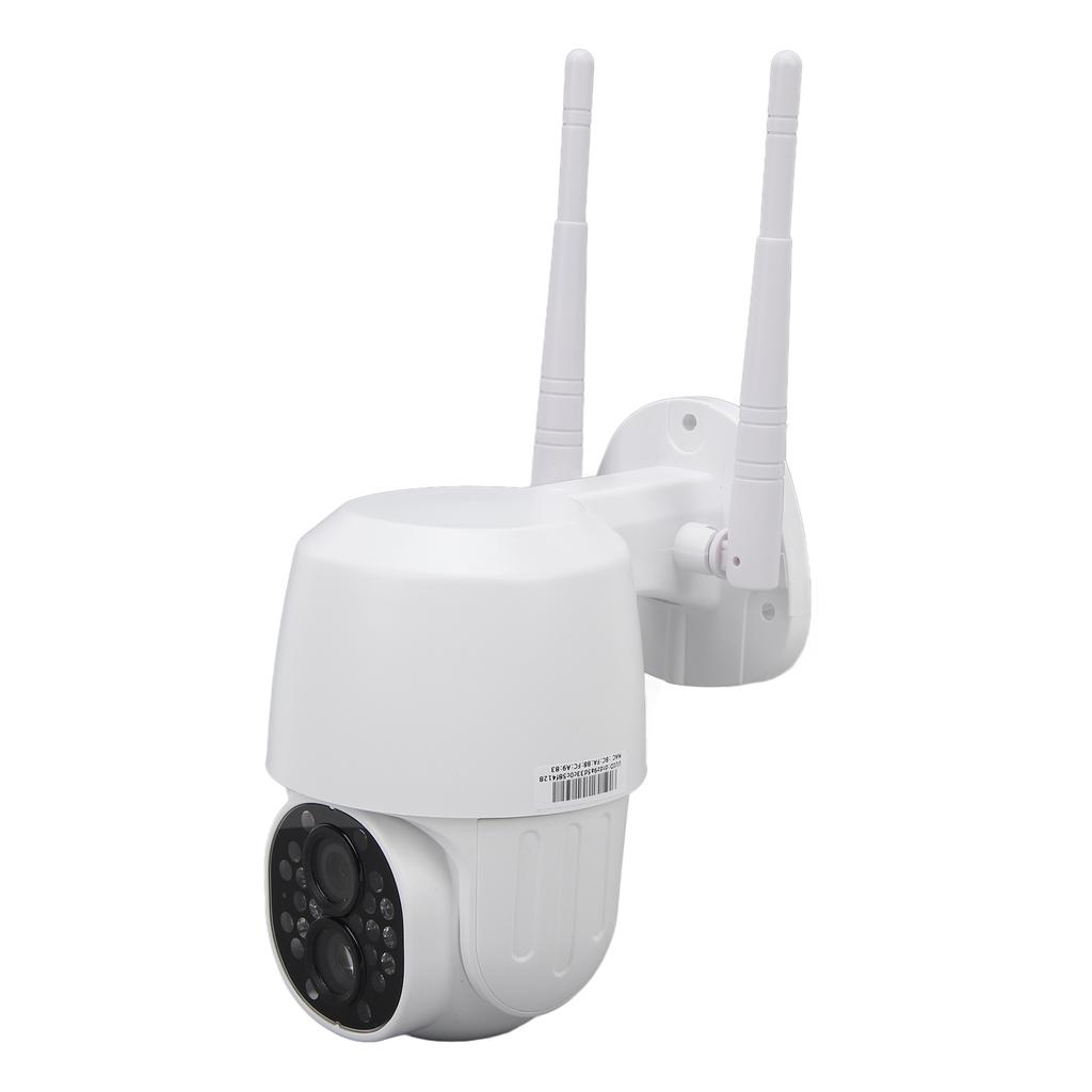 Dual Lens Security Camera 2 Way Talk 15X Zoom Color Night Vision Auto Tracking WiFi Surveillance