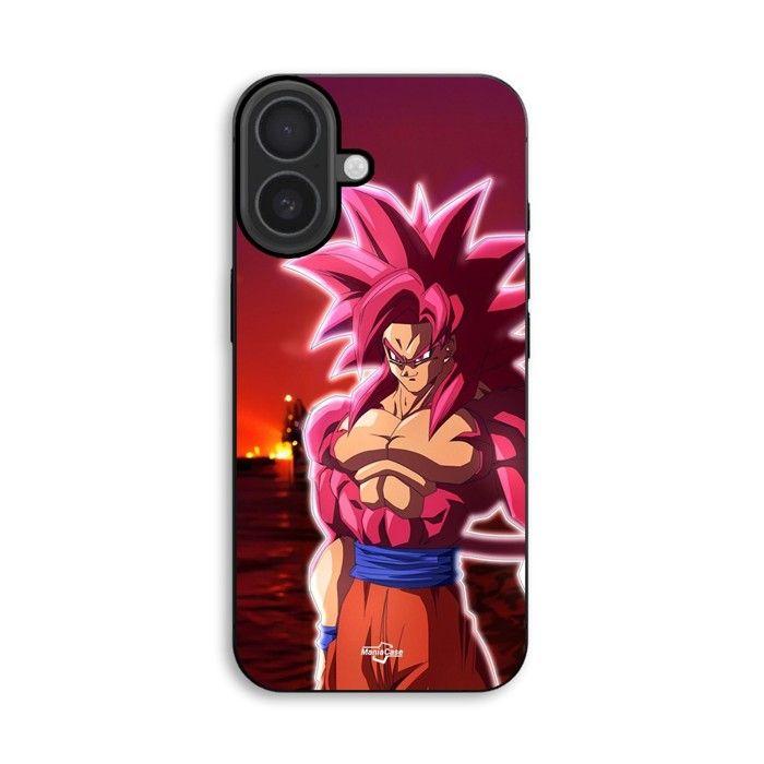 Hülle Für iPhone 18 Dragon Ball DAIMA GOKU SSJ4 Maniacase schwarz