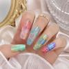 Flower Nail Foils The Starry Sky Nail Art Stickers Fashion Nail Stickers  Nail Decoration