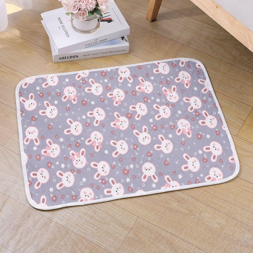 Non-slip Pet Ice Pad Latex Cotton Pet Cool Mat Bed Portable Summer Cat Sleeping Mat  Camping