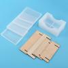 T02C!Square Resin Molds, Thickening Silicone Coaster Epoxy Molds Coaster Molds For Resin Casting, Cups Mats, Home Decoration