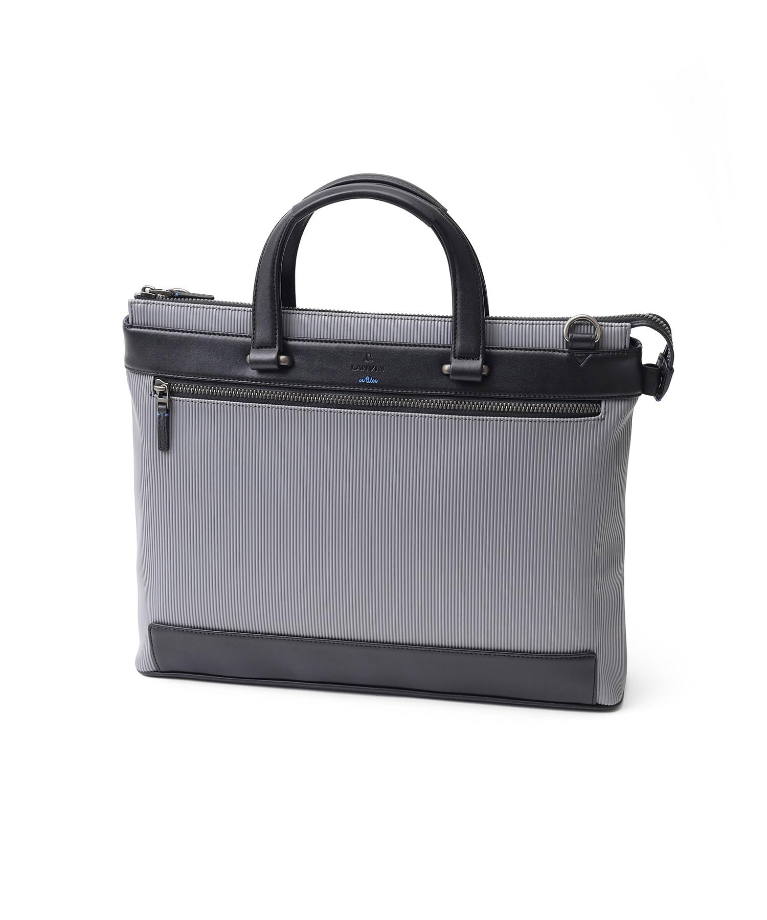 

Lanvin en Bleu Bump Business Bag, Men s, Gray