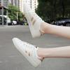 2025 spring and autumn new women's shoes women's board shoes student shoes street shooting white shoes low-top casual shoes leather tide