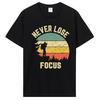 Funny Photographer TShirt Camera Never Lose Attention Photography T-Shirt Tops Customized Cotton Men T Shirt Fitness Tees