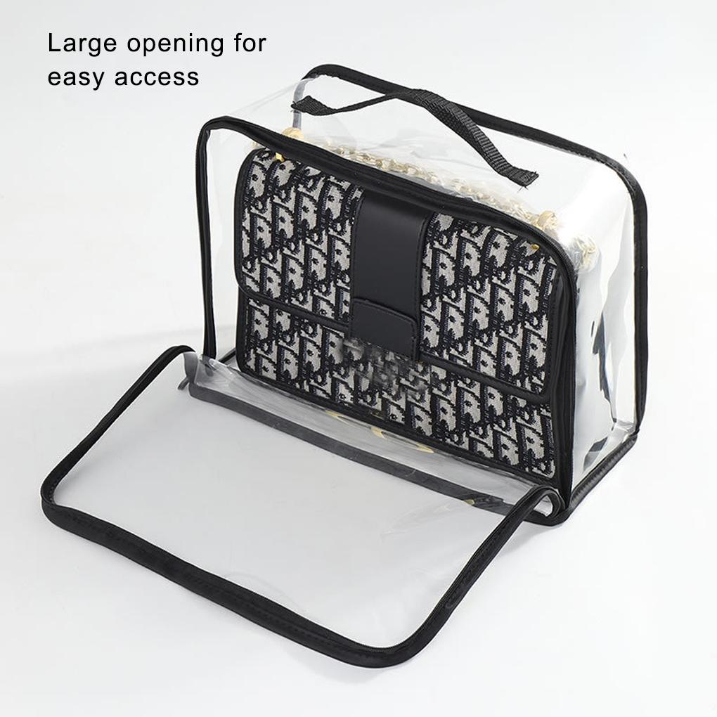 Storage Bag Transparent Wardrobe Dust-Proof Boxes Display Protective Casing Bags Organizer Clothing Hanging Cover