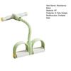 6-Tube Pedal Puller Resistance Band with Handle Multifunction Elastic Yoga Sit-up Pull Rope Men Women Pedal Tensioner Exerciser Workout Equipment