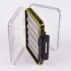 New ABS Fishing Tackle Box Portable Double Compartments Lure Hook Baits Pesca Accessory Plastic Baits Tackle Boxs