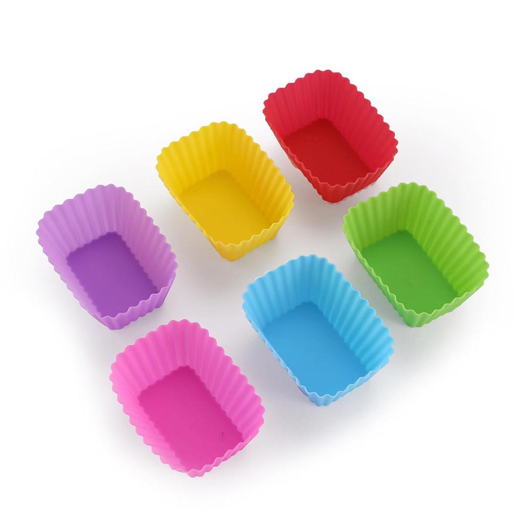 Multi-color Round Silicone Cake & Muffin Baking Cups