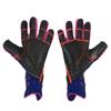 1 Pair Rubber Goalkeeper Gloves Anti-Slip Kids Goalie Gloves Latex Goalkeeper Gloves   Play Football