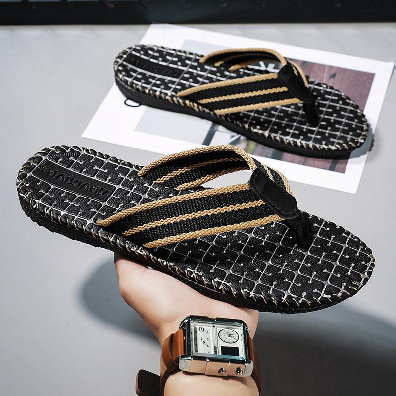 

Вьетнамки мужские летние нескользящие тапочки с мягкой подошвой мужские высококачественные спортивные сандалии для отдыха на открытом воздухе во Вьетнаме 39