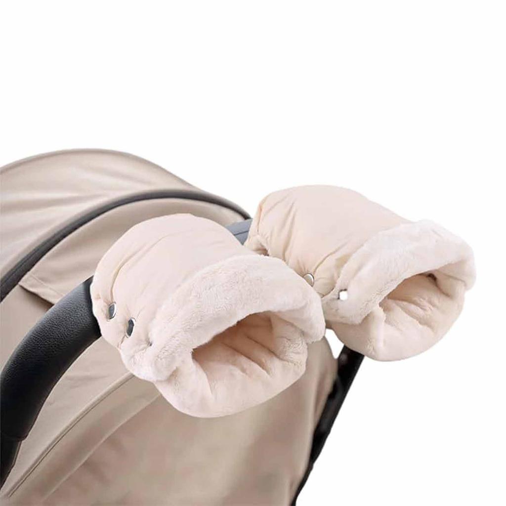 Kinderwagen-Handabdeckungen und winddichte Handschuhe, frostfester Kinderwagen-Handlaufschutz, warme Winterabdeckung für Spaziergänge im Freien