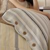 Soft Breathable Double Layer Cotton Pillowcase Set 48x74cm Single Bed Japanese Style
