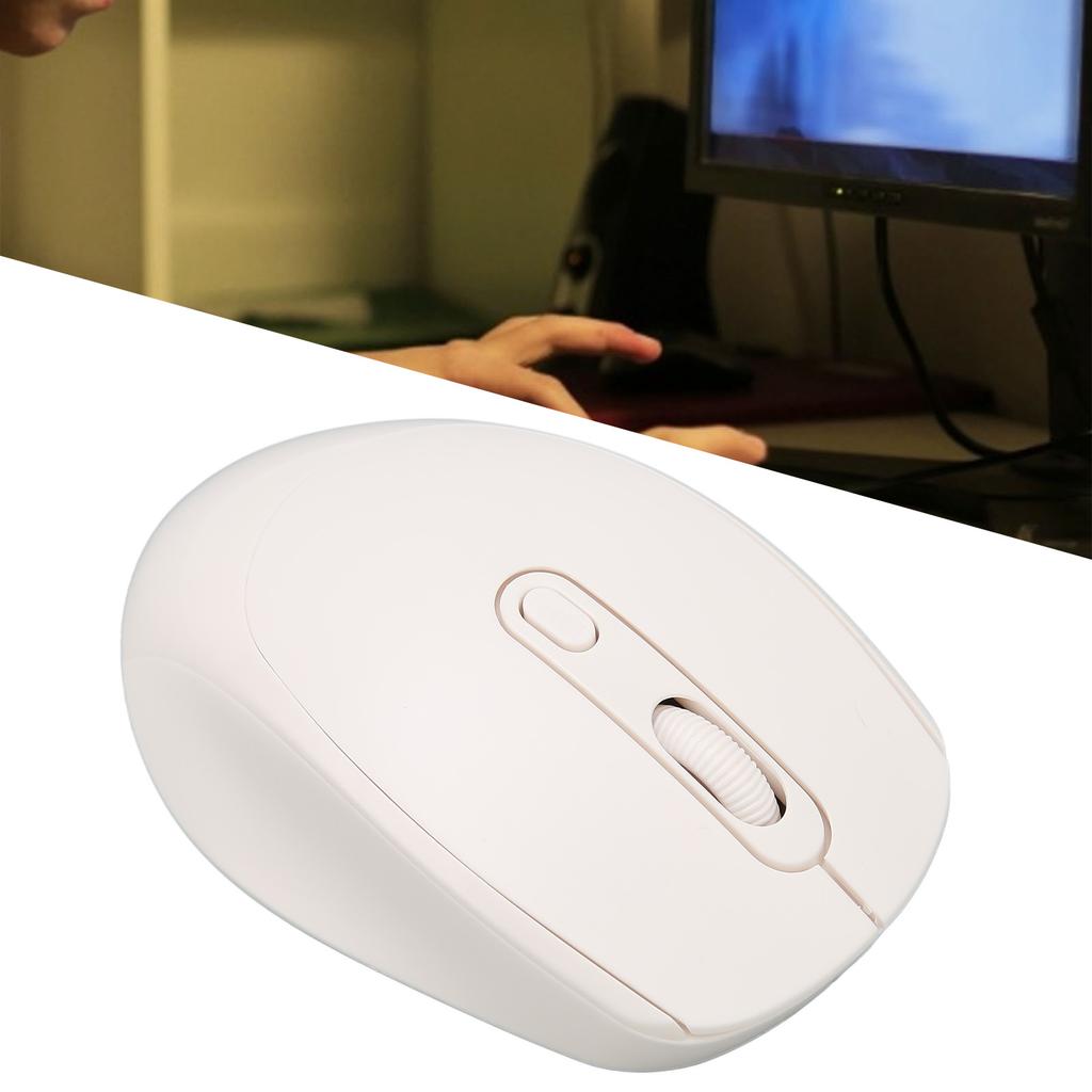 Wireless Mouse 2.4G Noiseless 500mAh Rechargeable 10m Distance DPI Ergonomic Design Computer Mice