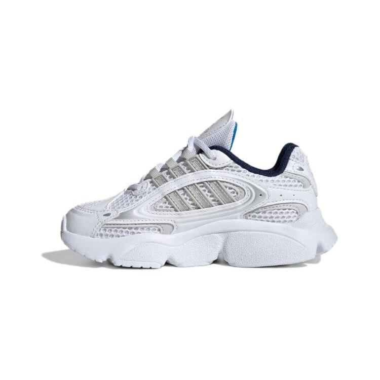 (PS) adidas originals Ozmillen EL White Grey Bright Blue Kids IE5558 EU 28.5