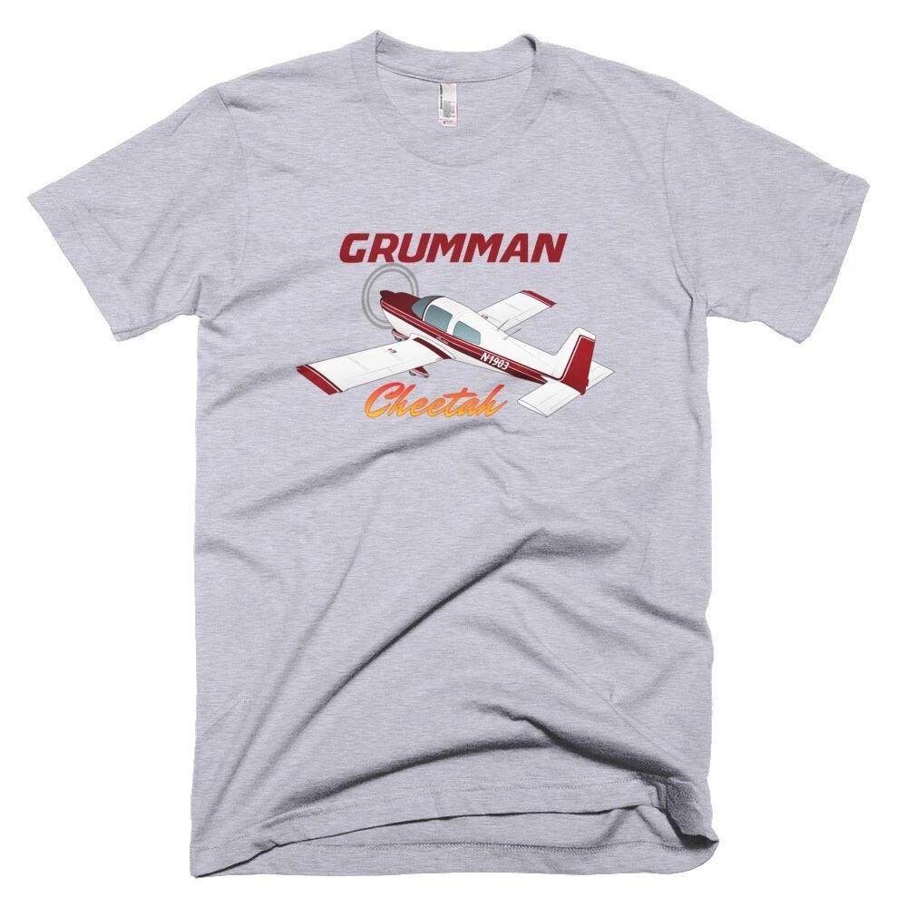 Grumman American AA-5A Cheetah Airplane T-shirt- Personalized with N# 3XL