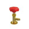 Refrigerant Bottle Opener Air Conditioner Refrigerant Can Tap Valve Bottle Opener Tool Brass Dispensing Valve R410 D4L5