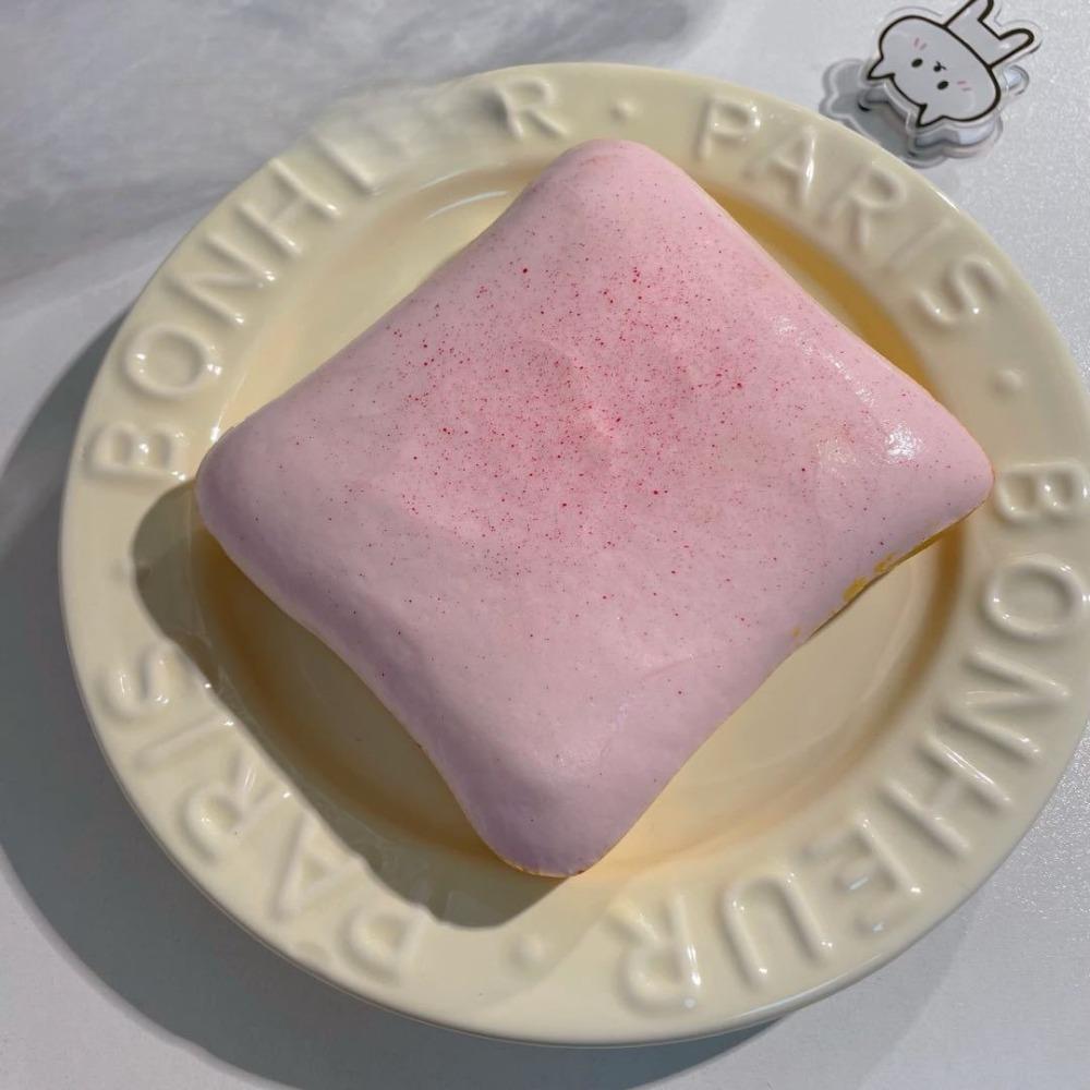 Squishy Butter Toast Bread SqueezeToys for Stress Relief, Soft Slow-Rise Anti-Anxiety Sensory Fidget Toys for Adults Kids ADHD