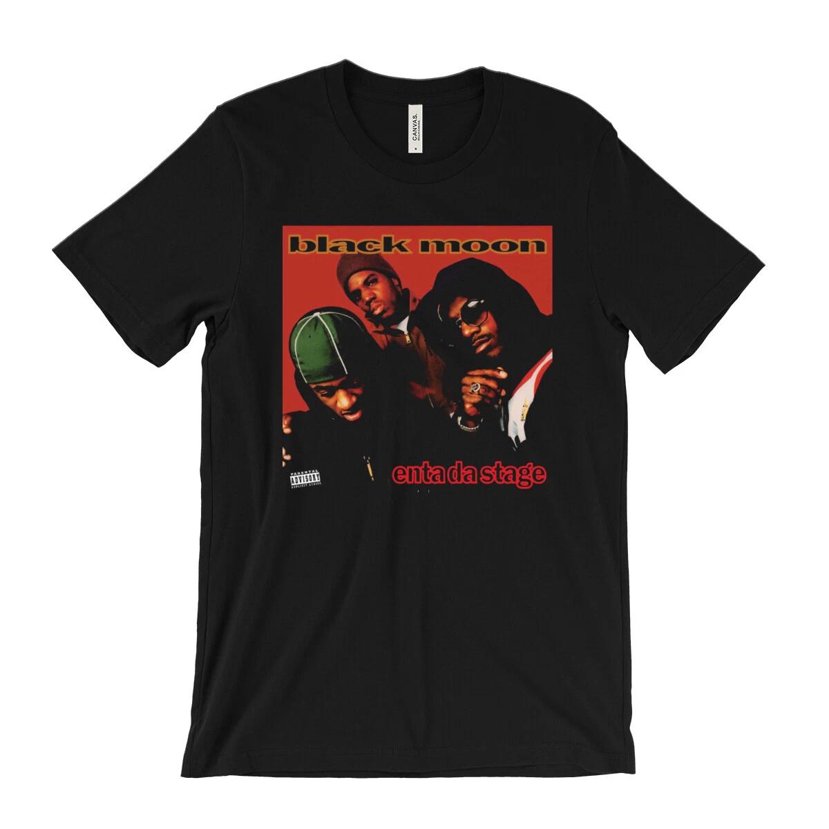 

Black Moon T-shirt - Enter Da Stage - 90 s New York Hip Hop - Boom Bap 2XL