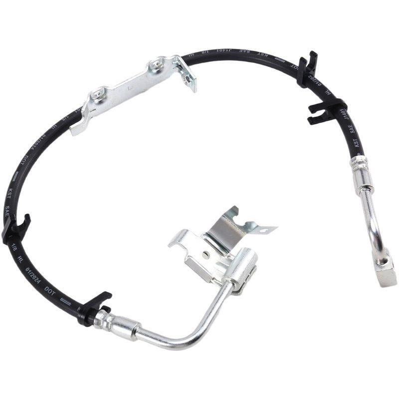 AB96-Left Front Brake Hose Cable/Front Brake Line New Replacement Part 68171943AB, 68171943AC For Jeep Wrangler JK