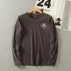 Export to Japan Foreign Trade Tail Goods Long-Sleeved Base T-shirt