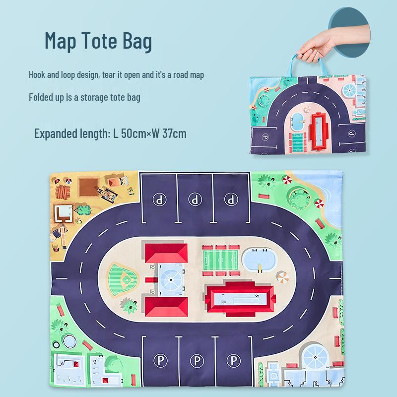 Infant Drop-Resistant Inertial Car Toy Set for Boys and Girls, Ages 1-2