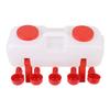 Automatic Chicken Waterer High Capacity Sturdy ABS Waterer Poultry Duck Water Feeder Drinking