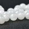 Natural White Hetian Jade Beads for DIY Handmade Jewelry - Unisex Bracelet Materials